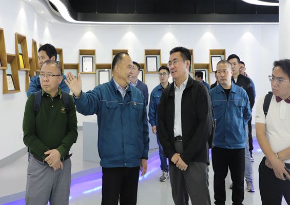 云南西雙版納州委常委、副州長王峰一行蒞臨公司參觀考察